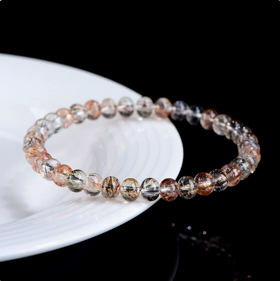 Reflective bracelet image for emotional weight and inner balance