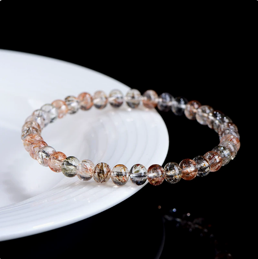Reflective bracelet image for emotional weight and inner balance