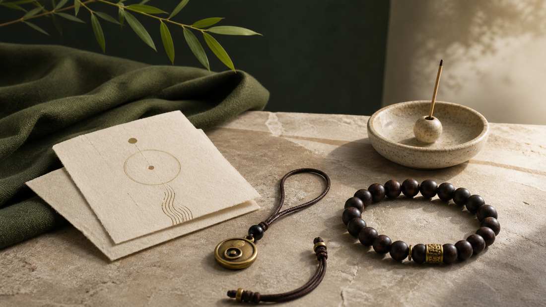 Taoist-inspired symbols and objects for daily reflection