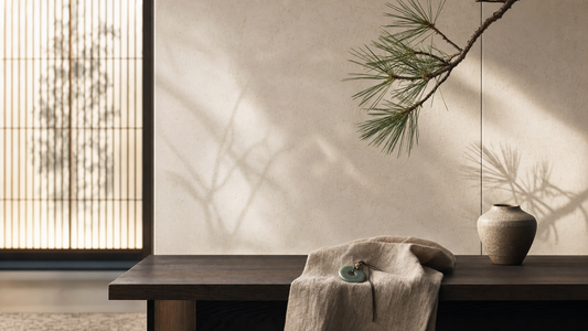 Quiet Taoist-inspired still life for natural energy flow