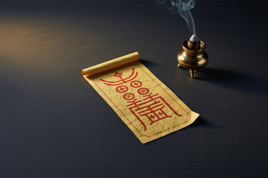 Minimal Taoist-inspired object for inner balance and emotional alignment
